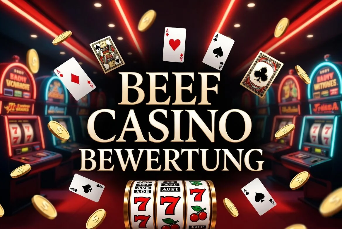 Lobby von Beef Casino im Test für Spieler aus Deutschland